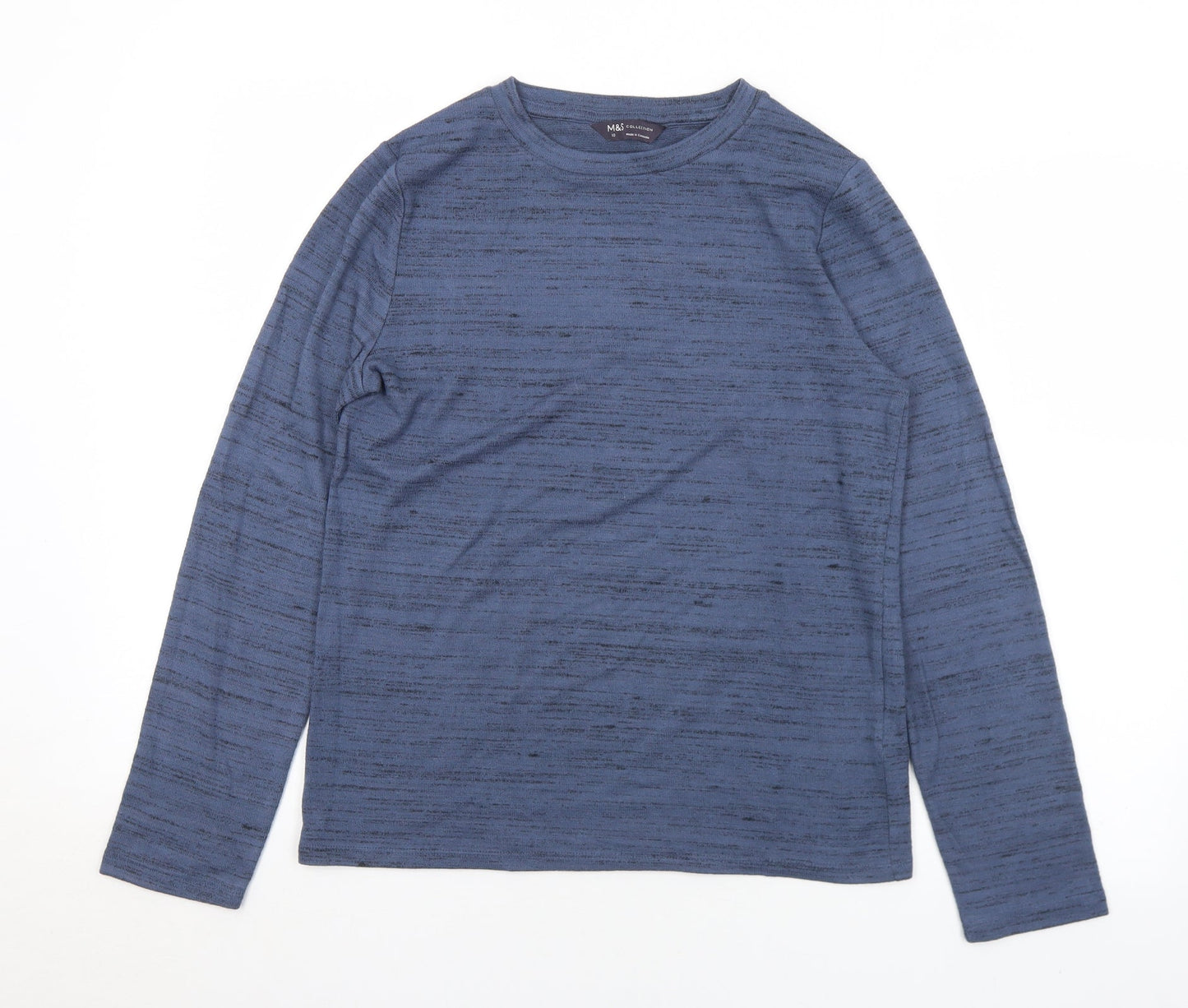 Womens UK Size 10 Marks and Spencer Blue Pullover Jumper