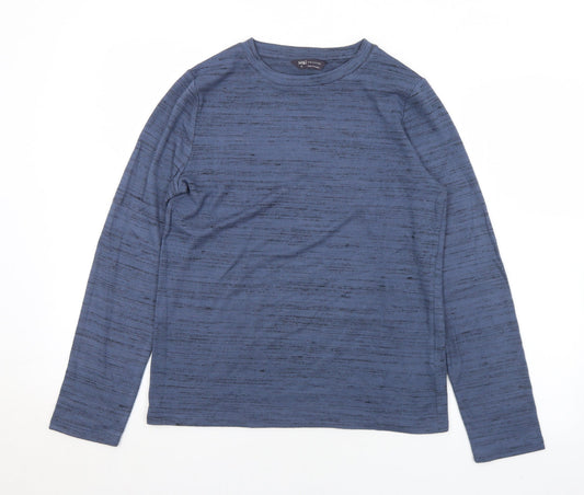 Womens UK Size 10 Marks and Spencer Blue Pullover Jumper
