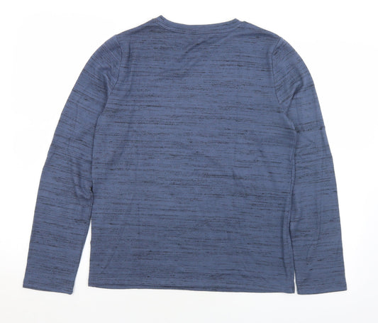 Womens UK Size 10 Marks and Spencer Blue Pullover Jumper