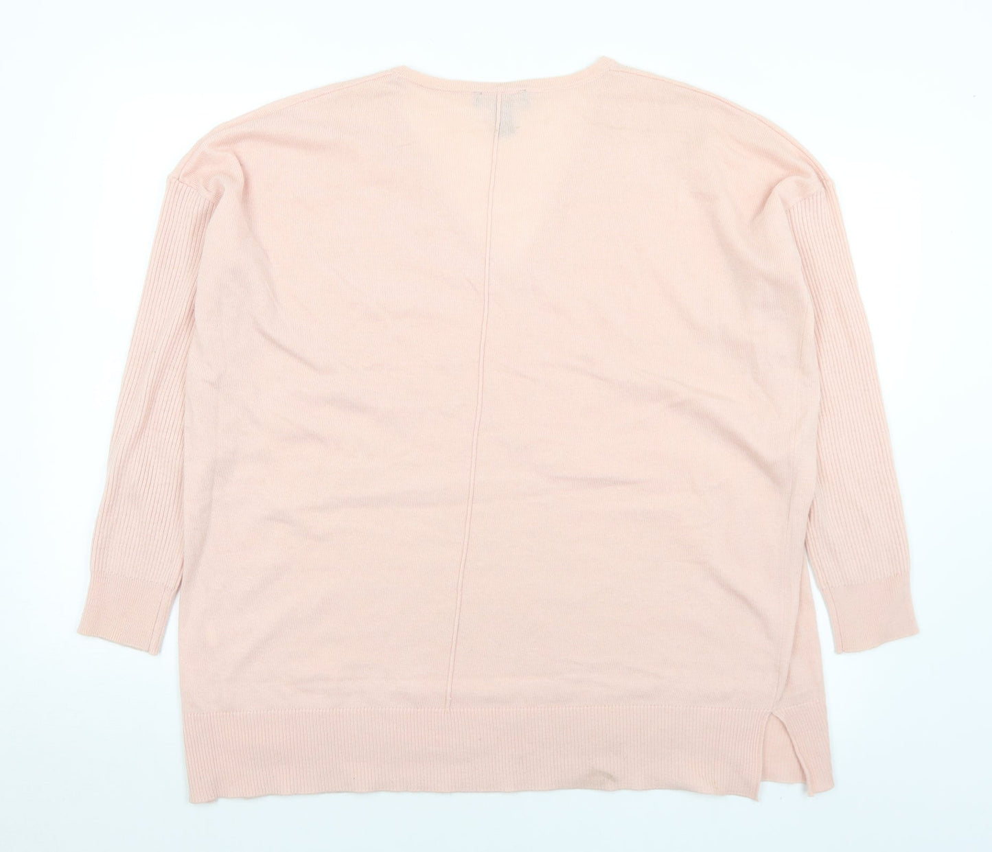 Womens UK Size M New Look Pink Pullover Jumper