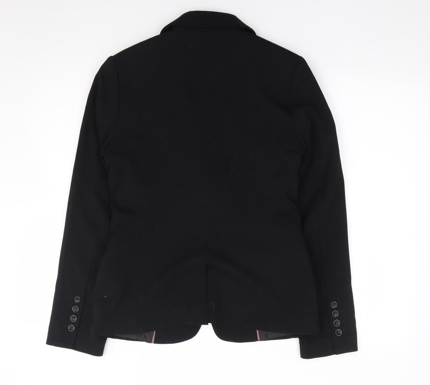 Womens UK Size 10 H&M Regular Black Suit Jacket