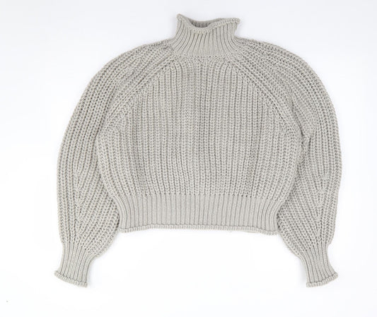 Womens UK Size M H&M Grey Pullover Jumper