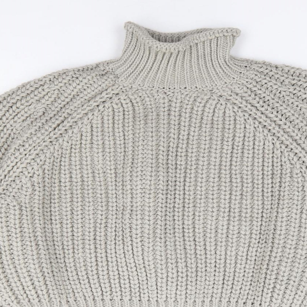 Womens UK Size M H&M Grey Pullover Jumper