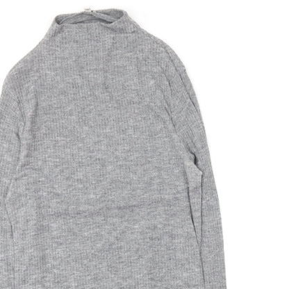Womens UK Size 10 River Island Grey Pullover Jumper