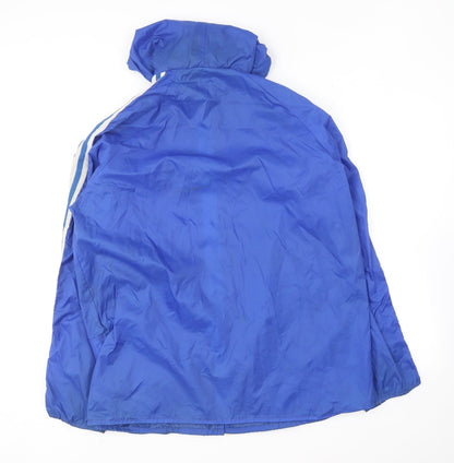 Manjula Womens Blue   Rain Coat Coat Size 14