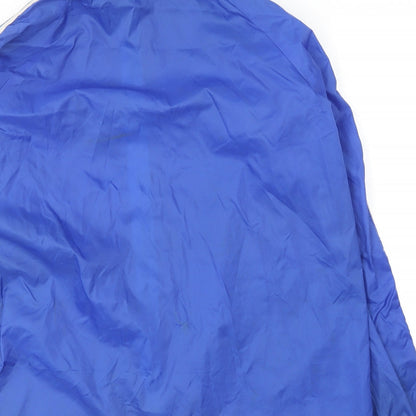 Manjula Womens Blue   Rain Coat Coat Size 14