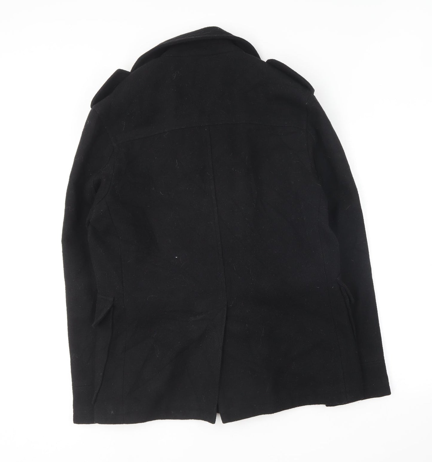 Butler & Webb  Womens Black   Overcoat Coat Size S