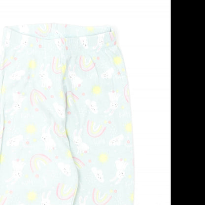 Pure Baby Baby Multicoloured  Cotton Jogger Leggings Size 6-9 Months