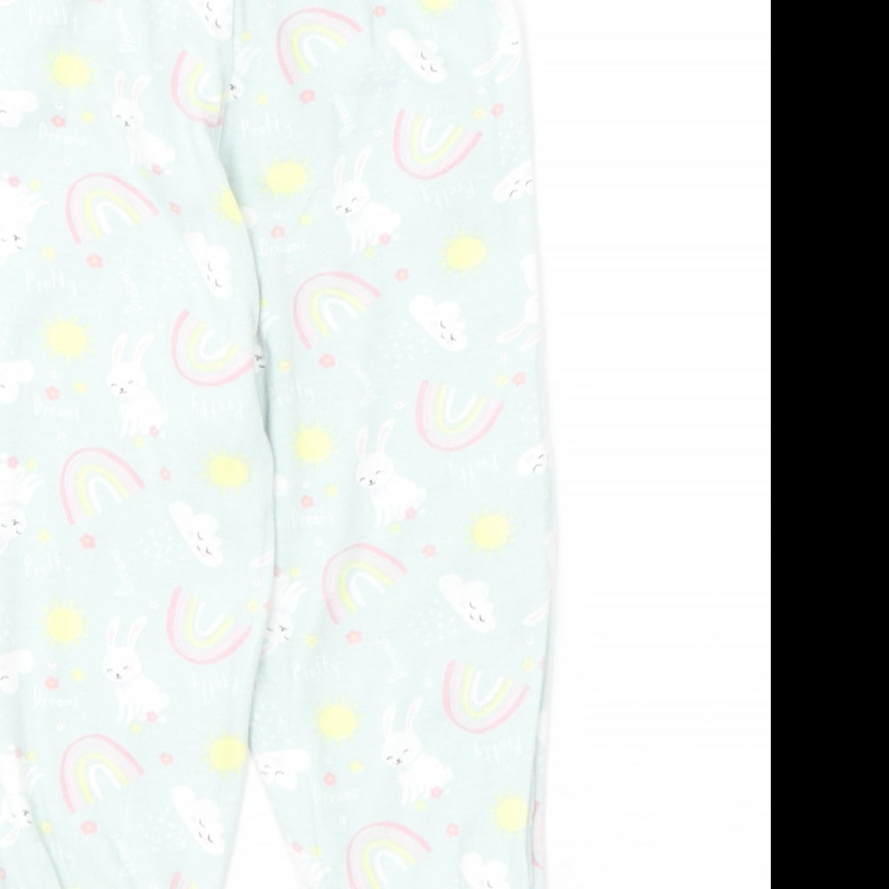 Pure Baby Baby Multicoloured  Cotton Jogger Leggings Size 6-9 Months