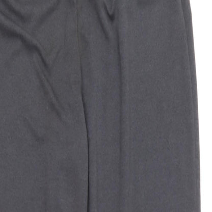 George Simonton Mens Grey  Polyester Jogger Trousers Size M L23 in Regular