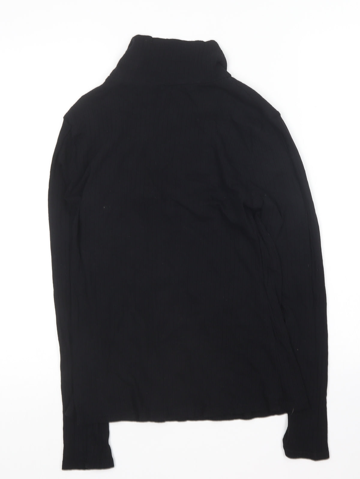 Womens UK Size M Preworn Black Pullover Jumper