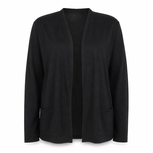 Womens UK Size 10 Atmosphere Black Cardigan Jumper