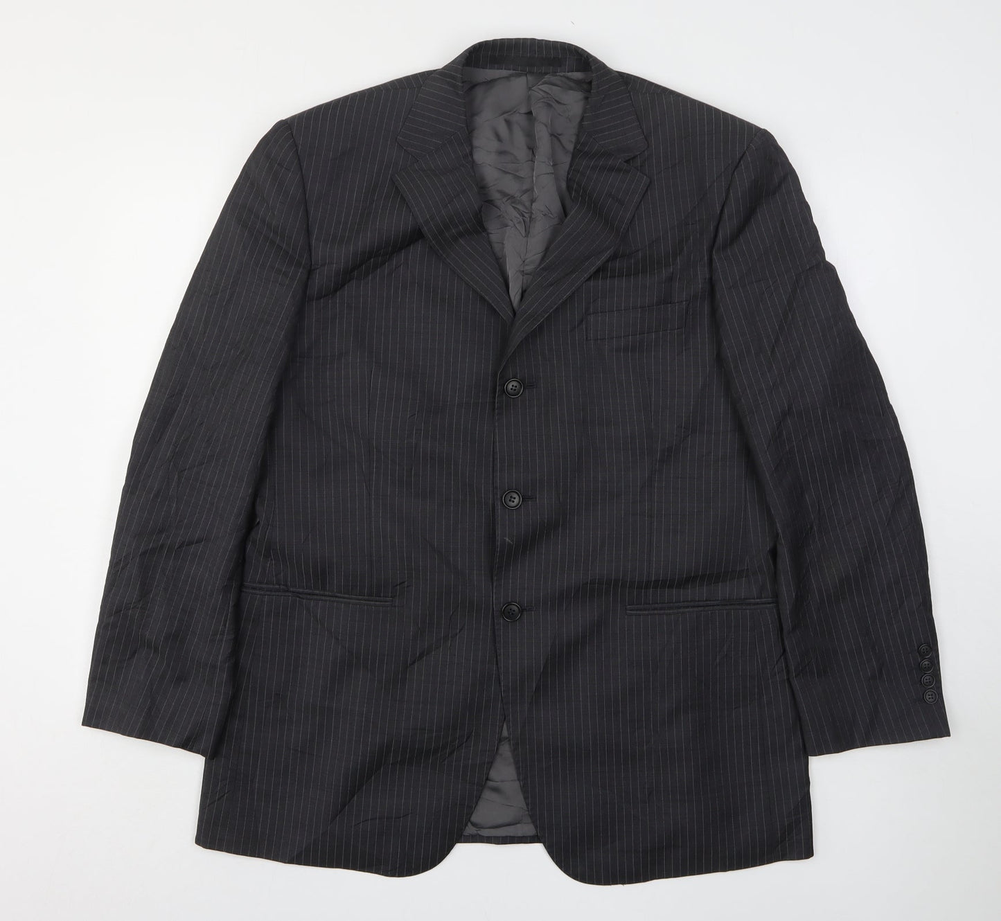 Mens UK Size 42 Marks and Spencer Regular Grey Suit Jacket