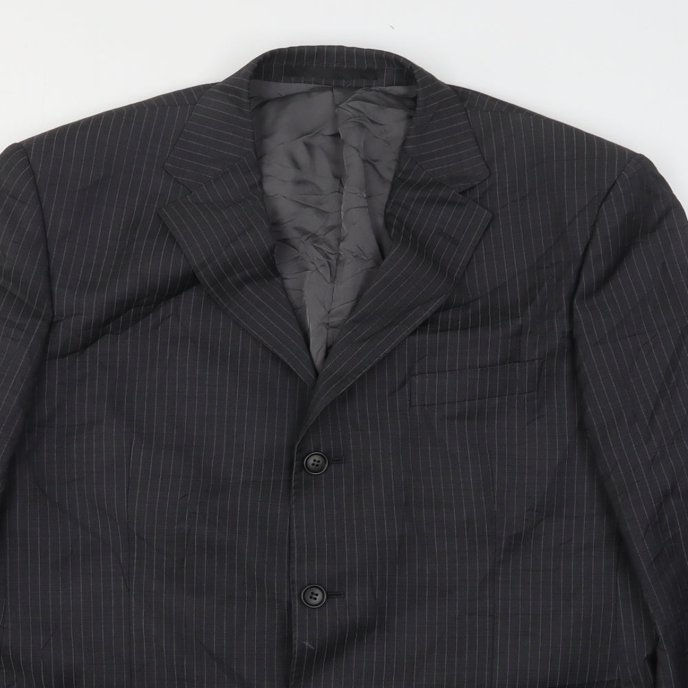 Mens UK Size 42 Marks and Spencer Regular Grey Suit Jacket