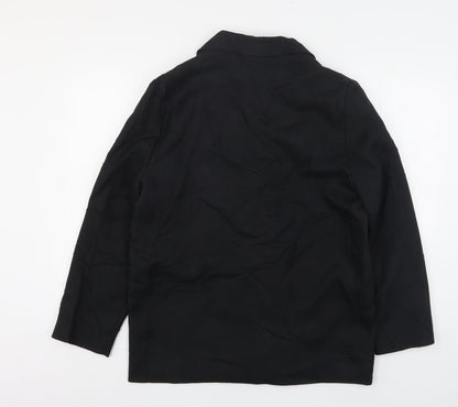 Womens UK Size 12 Preworn Regular Black Suit Jacket