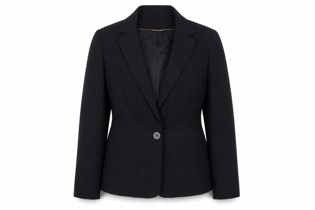 Womens UK Size 14 F&F Regular Black Suit Jacket