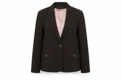 Womens UK Size 16 George Regular Brown Suit Jacket