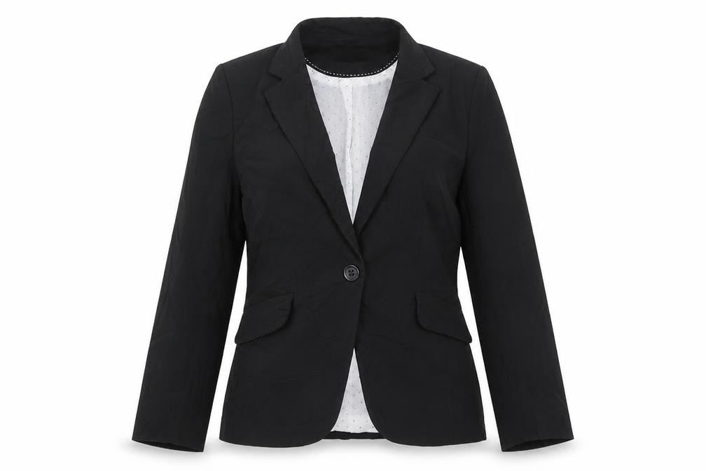 Womens UK Size 10 Marks and Spencer Regular Black Suit Jacket