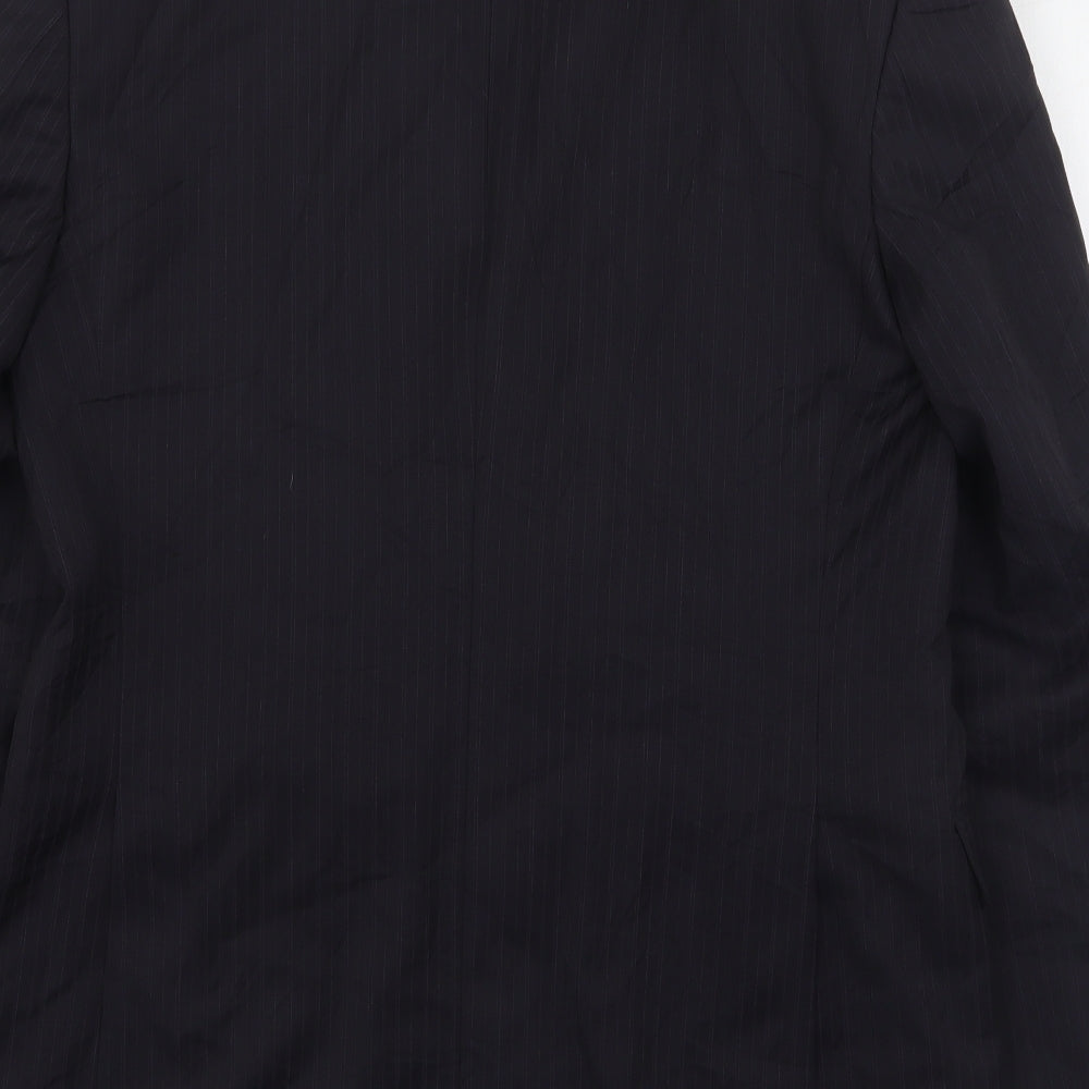 Mens UK Size 40 Marks and Spencer Regular Blue Suit Jacket