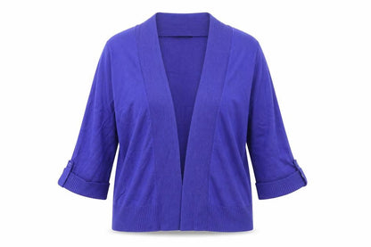 Womens UK Size S M&Co Blue Cardigan Jumper