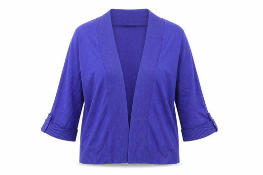 Womens UK Size S M&Co Blue Cardigan Jumper