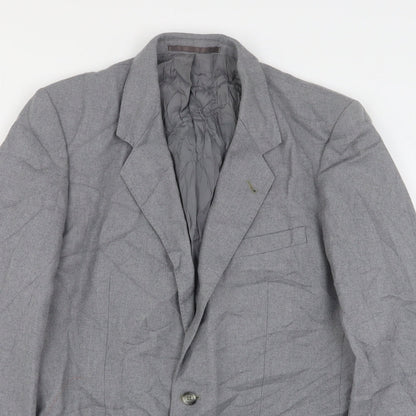 Mens UK Size 38 Burton Regular Grey Suit Jacket