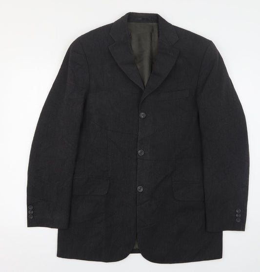 Mens UK Size 40 Blakes Regular Grey Suit Jacket