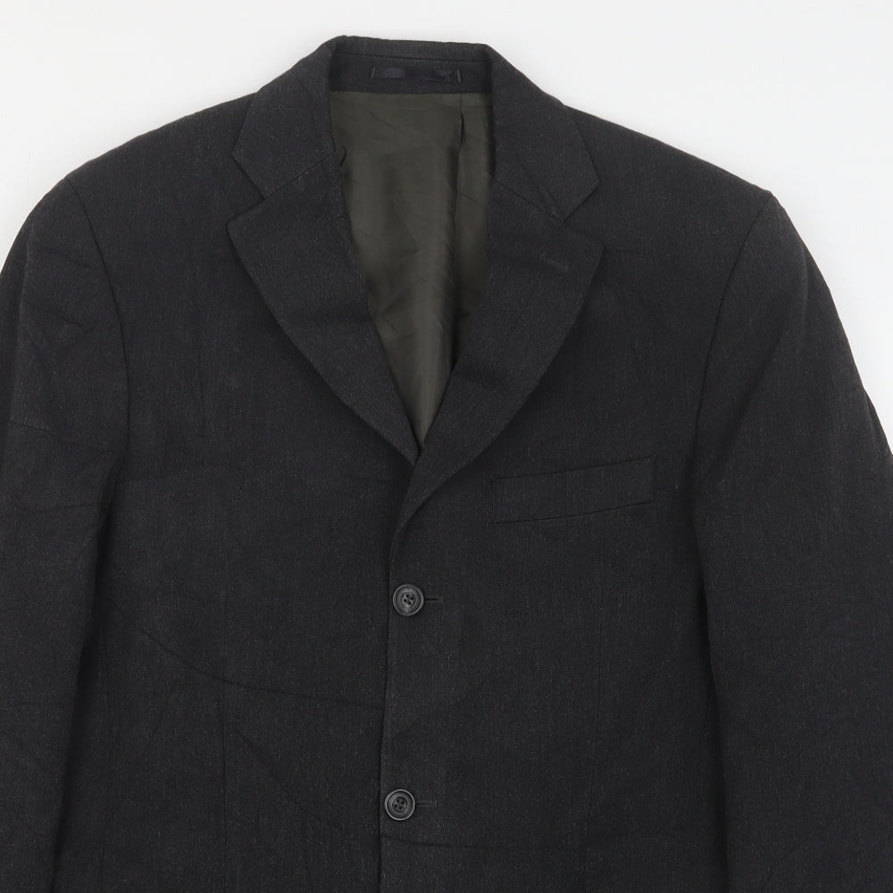 Mens UK Size 40 Blakes Regular Grey Suit Jacket