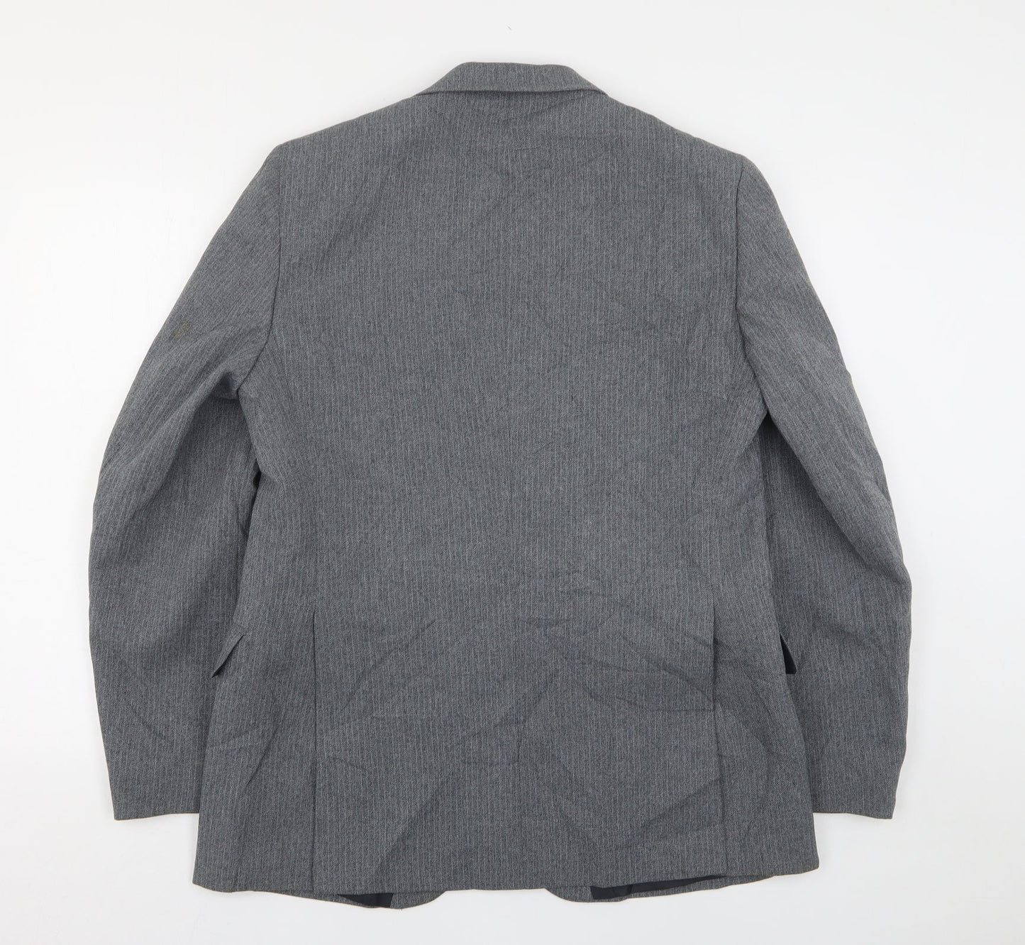 Mens UK Size 42 Greenwoods Regular Grey Suit Jacket