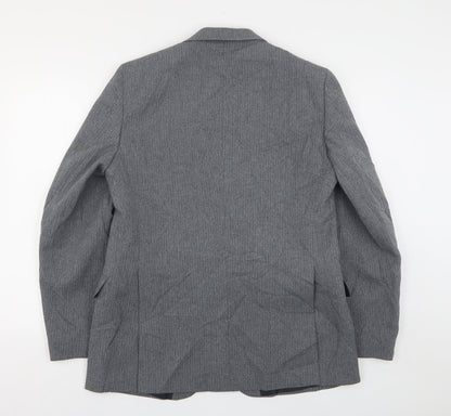 Mens UK Size 42 Greenwoods Regular Grey Suit Jacket