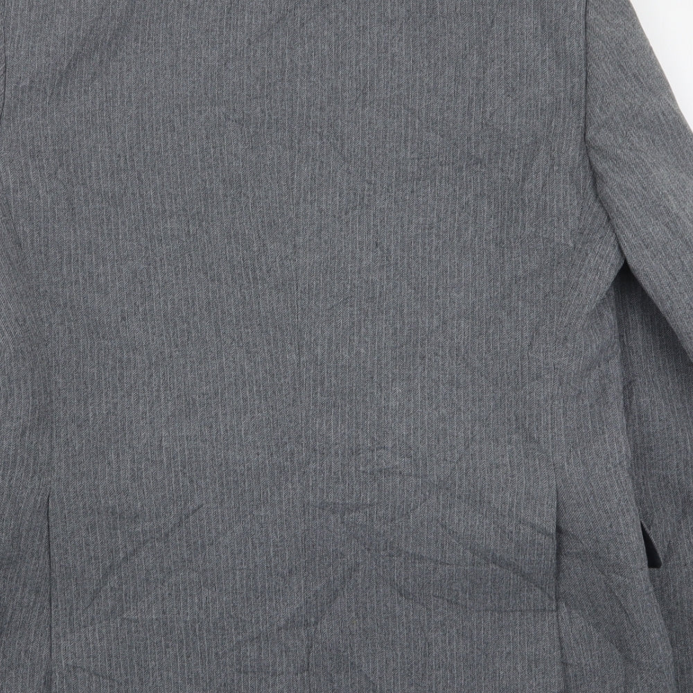 Mens UK Size 42 Greenwoods Regular Grey Suit Jacket