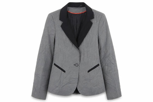 Womens UK Size 12 F&F Regular Grey Blazer