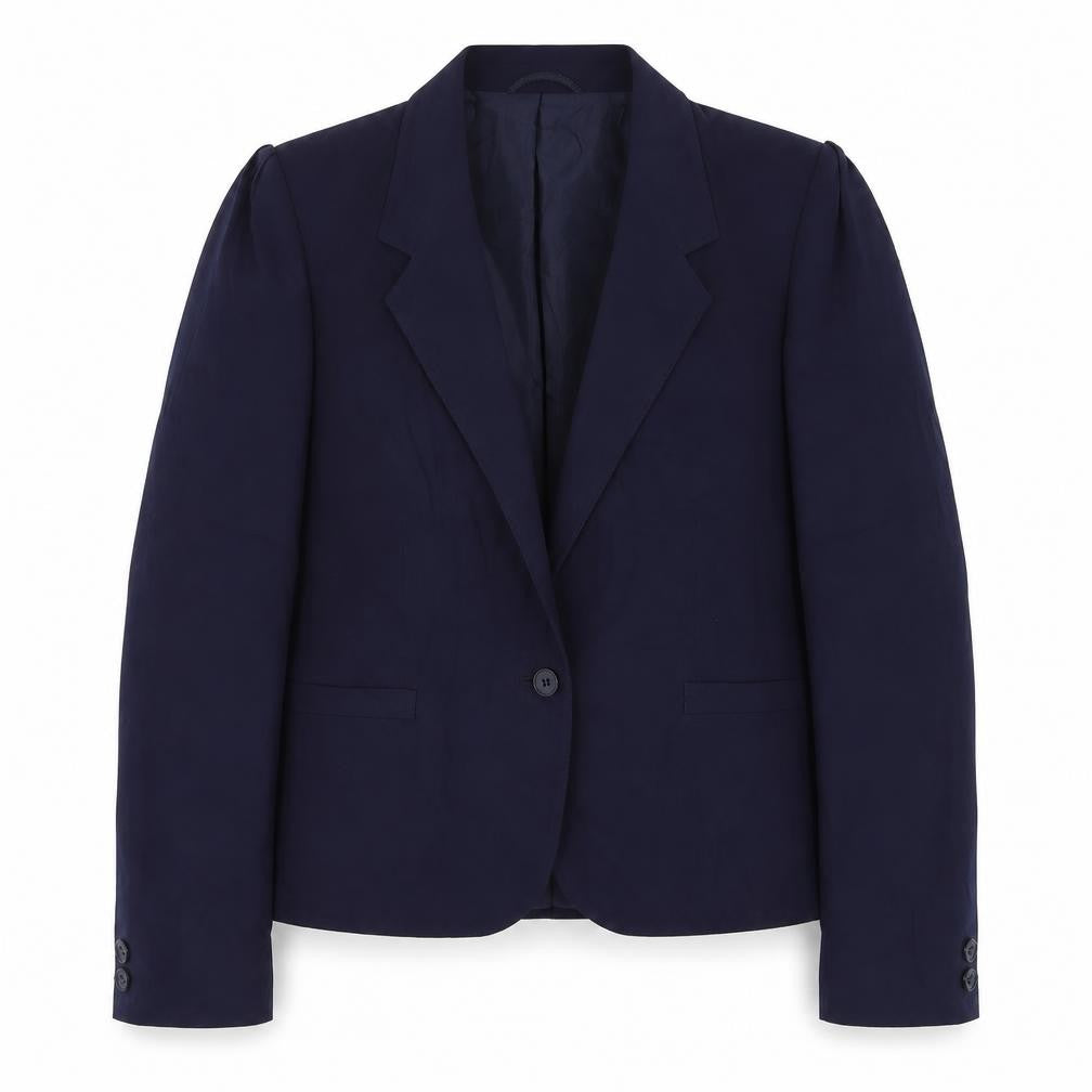 Womens UK Size 10 St Michael Regular Blue Suit Jacket
