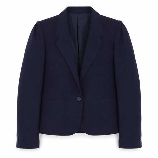 Womens UK Size 10 St Michael Regular Blue Suit Jacket