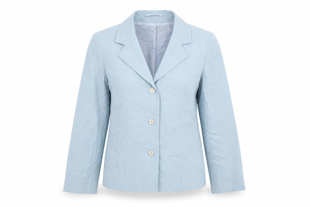 Womens UK Size 12 Slimma Regular Blue Suit Jacket
