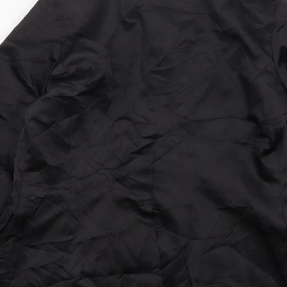 Roman Womens Black  Polyester Jacket Suit Jacket Size 14