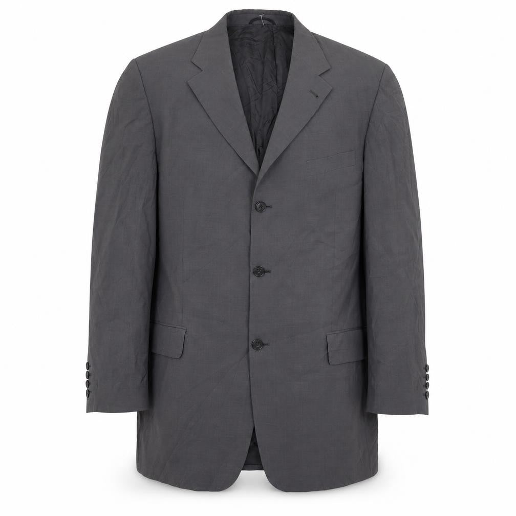 Mens UK Size 46 BARUTTI Regular Grey Suit Jacket