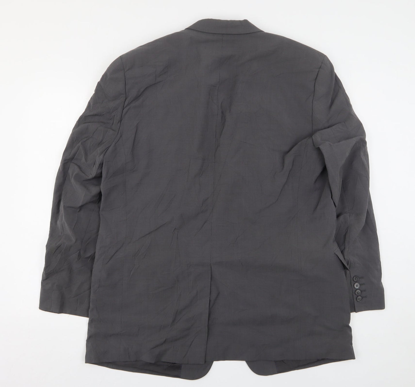 Mens UK Size 46 BARUTTI Regular Grey Suit Jacket