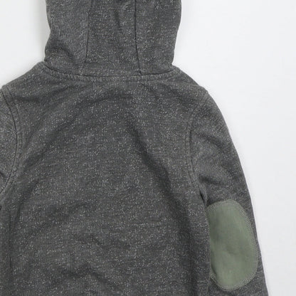Mini Club Boys Grey  Cotton Pullover Hoodie Size 2-3 Years  Pullover - Adventure