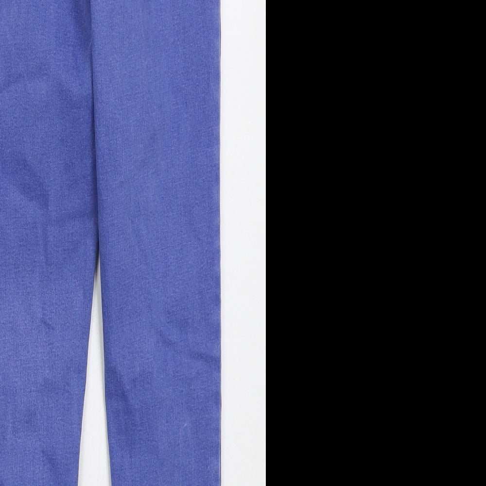 Denim Co Womens Blue  Cotton Skinny Jeans Size 10 L24 in Regular Button