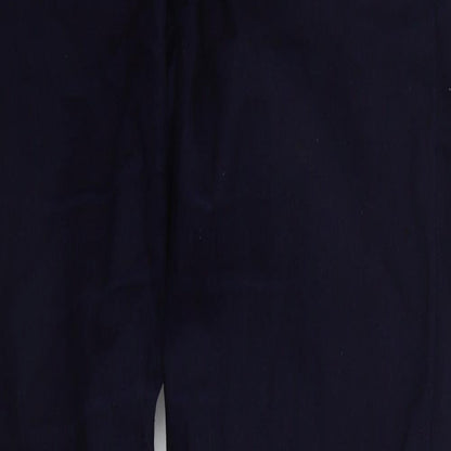 Denim Co Womens Blue  Cotton Skinny Jeans Size 10 L30 in Regular Button