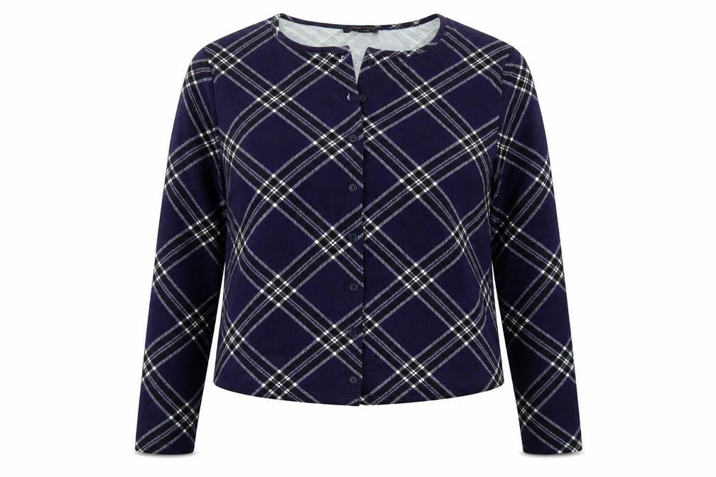 Womens UK Size 16 New Look Blue Cardigan Jumper