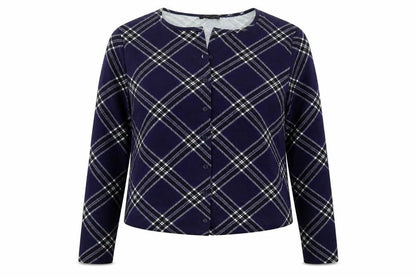 Womens UK Size 16 New Look Blue Cardigan Jumper