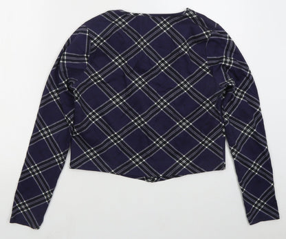 Womens UK Size 16 New Look Blue Cardigan Jumper