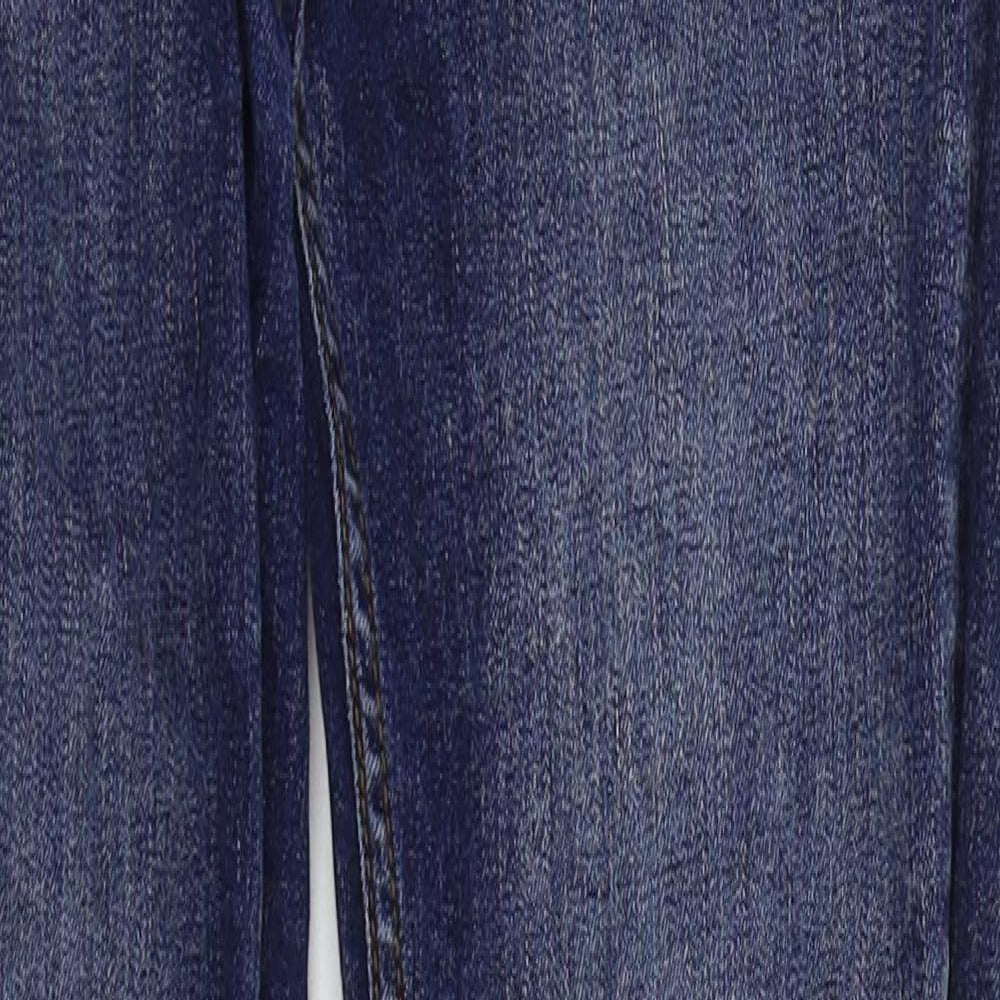 Denim Co Mens Blue  Cotton Skinny Jeans Size 28 L32 in Regular Button