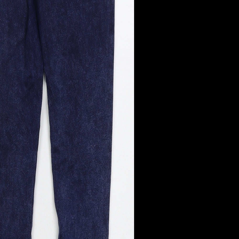 Denim Co Womens Blue  Cotton Skinny Jeans Size 10 L29 in Regular Button