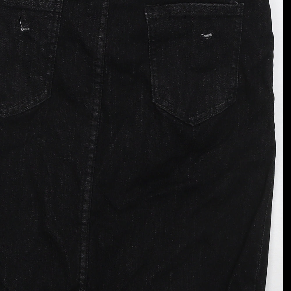 Womens UK Size 30 in Preworn Straight & Pencil Denim Skirt