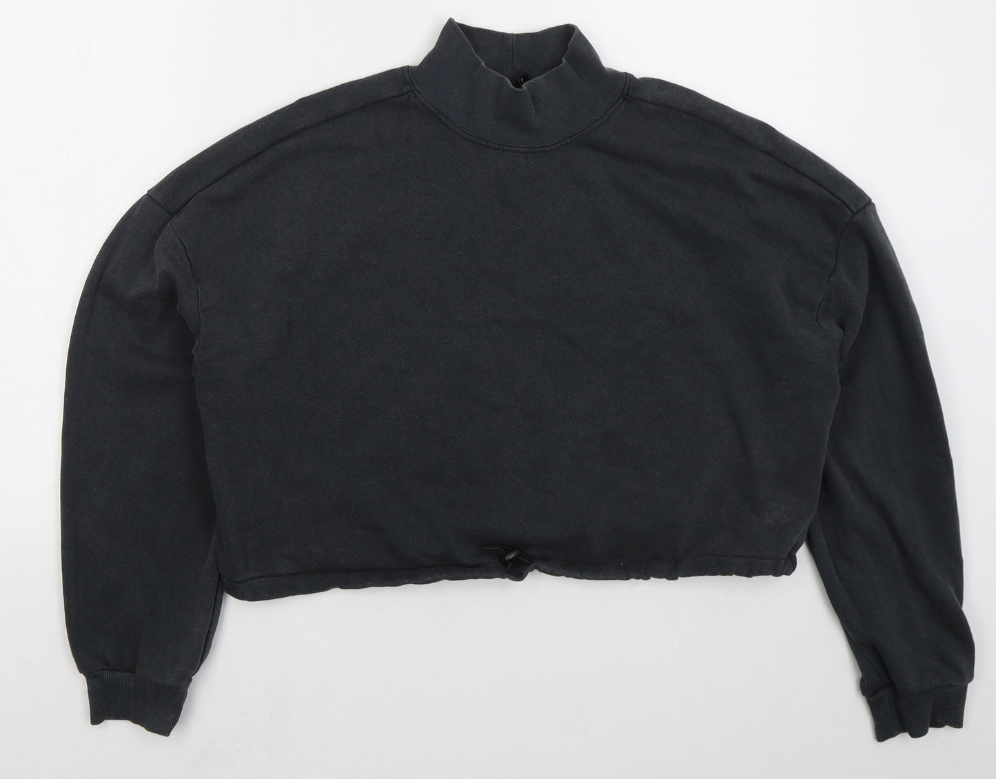 H&M Womens Grey  Cotton Pullover Sweatshirt Size L  Pullover