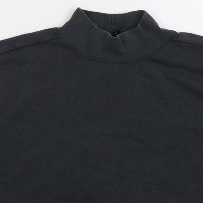 H&M Womens Grey  Cotton Pullover Sweatshirt Size L  Pullover