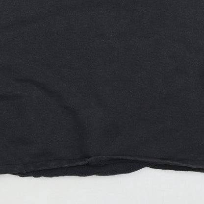 H&M Womens Grey  Cotton Pullover Sweatshirt Size L  Pullover